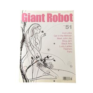 Giant Robot Magazine #51 2007 Feric Cover Art Asian Pop Culture Out of Print